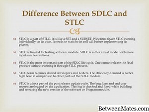 Stlc和sdlc - 软件 2025