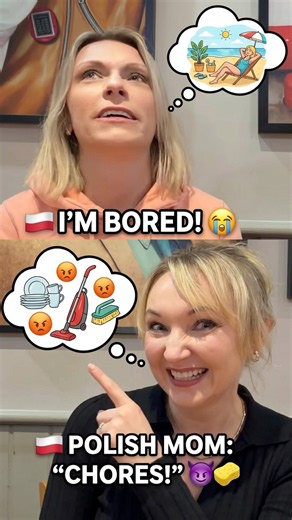 Why you should never be bored at Polish home 🚫🧼 #comedy #relatable