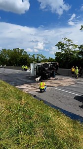 Bethlehem Township, Pa RT 22 MM 328.5 overturned dump truck. #bethlehemtownship #RT22 @ | Northeast Bravest