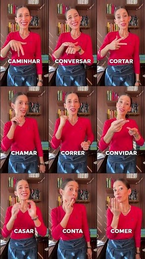 Aprenda a Sinalizar em Libras Alguns Verbos com a Letra C | Débora Libras