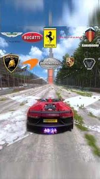 HYPERCARS VS BURJ KHALIFA #shorts