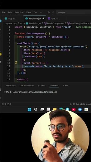 🚀 Day 11 of React Series – Fetch API in React 🌐⚛️