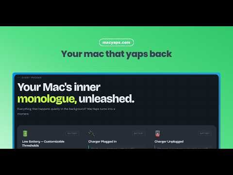 MacYaps App Demo