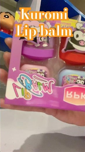 Kuromi lip balm#unboxing#kuromi#lipbalm#shorts#foryou