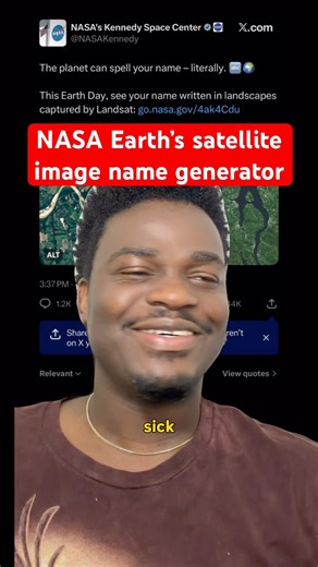 Update: NASA Earth’s satellite image name generator