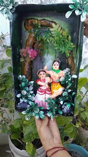 Tutorial:- Shiv Parvati 3D Painting (Part-1)❤️🌸 #shorts #trending