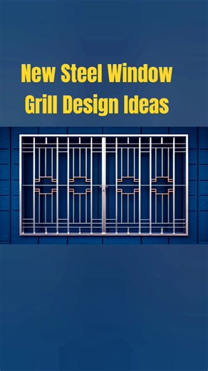 New Steel Window Grill Design Ideas