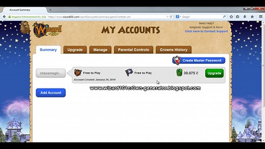 wizard101 Crown Generator Review [Tutorial]