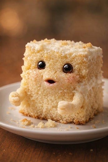 This Cake Is Eating Cake 😱 | Cute ASMR Food Animation #aifood #ASMRVideo #viralshorts2025 #foodasmr