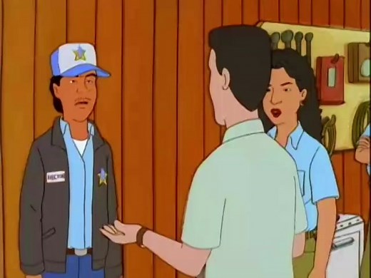 Hank Hill and Strickland Propane Competition at Megalo Mart