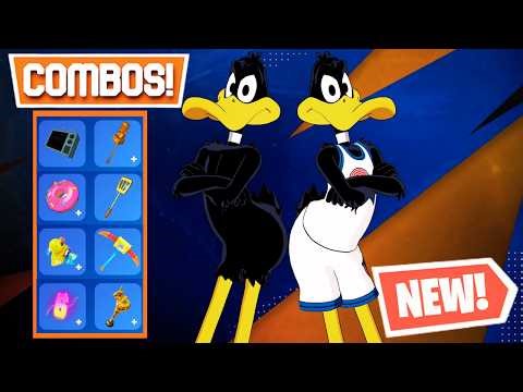 BEST DAFFY DUCK SKIN COMBOS (LOONEY TOONES!) - Fortnite