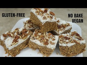 Homemade carrot cake recipe from scratch | No Bake + Gluten Free (Vegan)