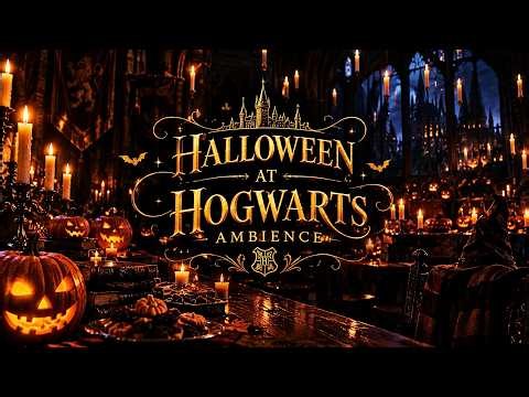 Halloween at Hogwarts 🎃 | Harry Potter Halloween Ambience