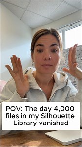 Comment LIBRARY to see how to get your Silhouette Library back if (or should I say when) this happens to you! 🤯😱 #silhouettestudio #silhouettelibrary | Silhouette School with Melissa Viscount