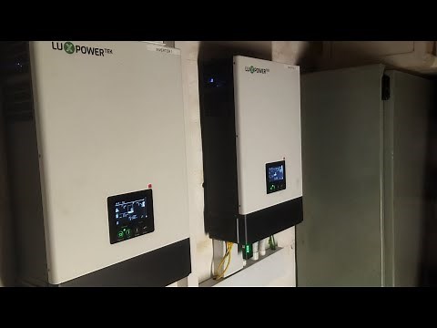 Lux power 5Kw SNA parallel set up with Generator input with pylontech up 5000