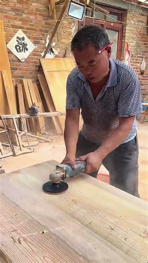 Sanding the Last Surface Until This Workbench Is Finally Complete#Woodworking #WorkbenchBuild