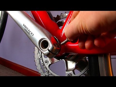 How to: Remove & replace Shimano HollowTech crankset