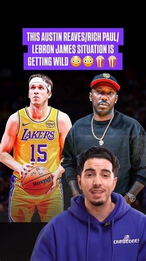 Noel Sanchez on Instagram: "Austin Reaves’s agent had some words with Rich Paul in the middle of the Lakers game last night after he vouched for a Reaves trade on his podcast! Really hope this doesn’t cause any issues in the locker room, LeBron has been hooping lately and Reaves is going continue his career year when he’s back healthy 🙏 #losangeles #lakers #trendingreels #lebronjames #commentary"