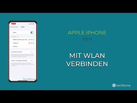 Mit WLAN verbinden - Apple iPhone [iOS 15]