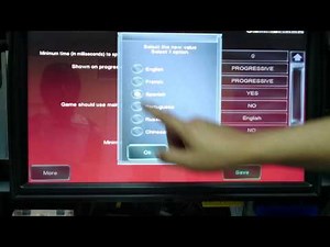 Igt G-23 clear configuración y parámetros