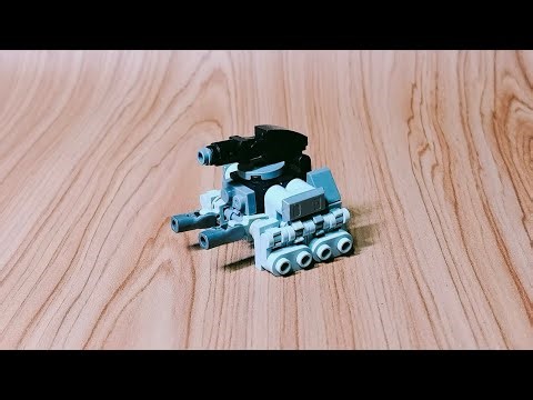 Mini Lego Robot Transformer Megatron Tank