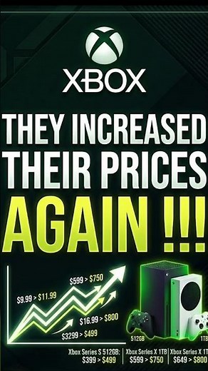 Xbox Series X Costs HOW MUCH Now?! 🤯🛑