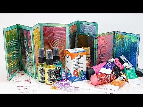 Paste Paper - How to Make it and How to Use it - with Barb Owen - HowToGetCreative.c