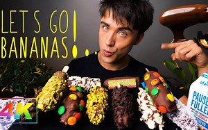 【McBang吃播】[补档] 自制食用冰淇淋（巧克力，香蕉等）！！！