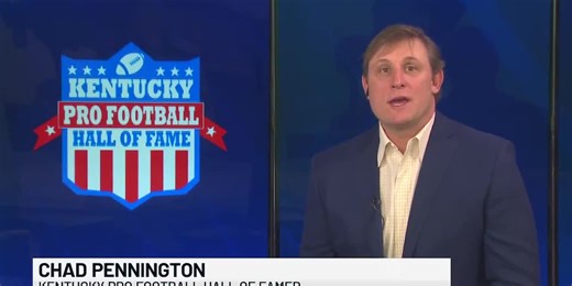 Keith Morehouse talks to Chad Pennington about latest honor