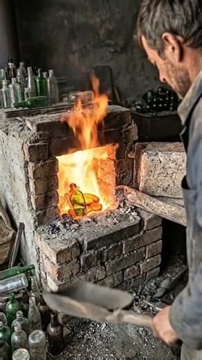 This Worker Recycles Glass Into Marbles