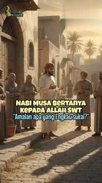 Nabi Musa bertanya kepada Allah SWT, “Amalan apa yang Engkau sukai?”