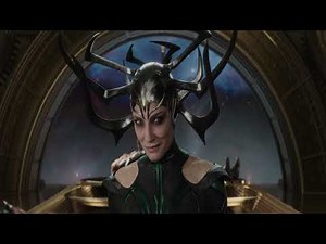 Hela Powers Weapons Fighting Skills Compilation