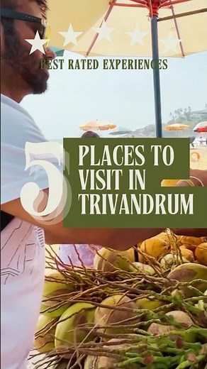 Top 5 places to visit in Trivandrum