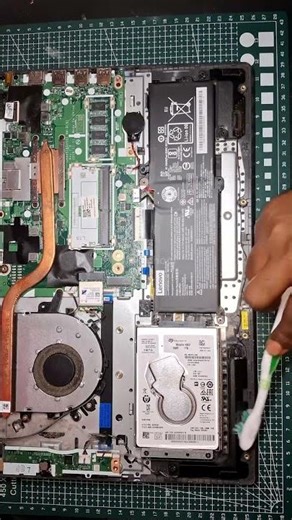 Clean Your Laptop at home fix heating issue & Solve Slow Problem Lenovo V15.