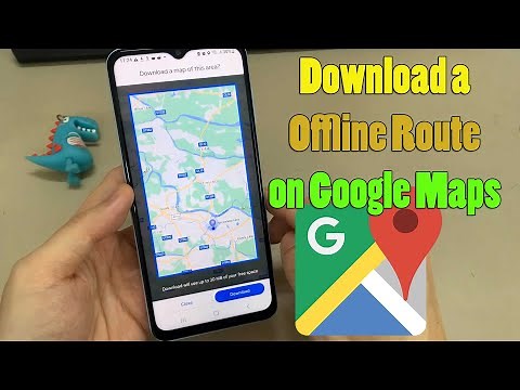 How to Download a Offline Route on Google Maps on Phone (iOS & Android)