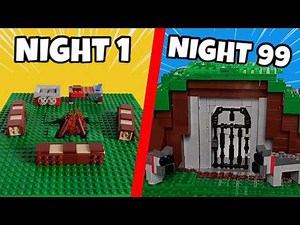 All 99 NIGHTS in the FOREST location in LEGO...