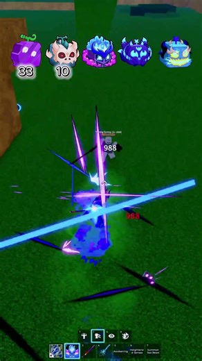 Which Fruit has the Best M1 in Blox Fruits? 🍎⚔️ #roblox #bloxfruits