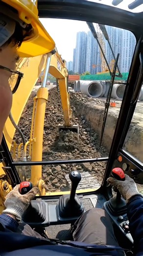 POV Excavator Master: Urban Pipeline Trench Filling 🚧
