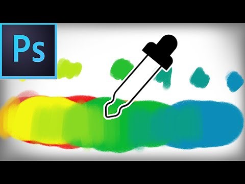 Photoshop color picker tool short cut hot key for digital artists eye dropper