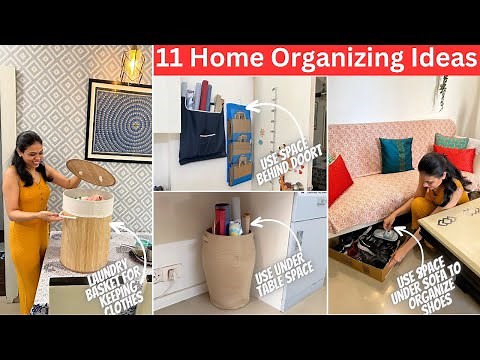 11 Amazing & Genius Home Organizing & Storage Ideas | Create storage in your Home