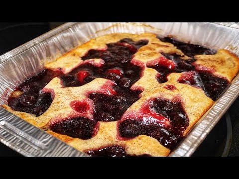 THE EASIEST BLACKBERRY COBBLER RECIPE