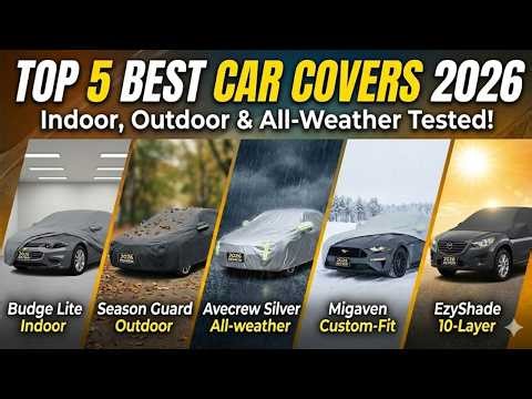 Top 5 Best Car Covers 2026 – Indoor, Outdoor & All-Weather Tested!