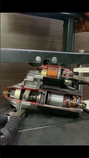"This is how a Car Starter Motor works" #repair #mechanic #fyp