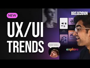 New UX/UI trends! - Displacement, Highlight Cards, New Loaders, & More | Design Breakdown Episode 2