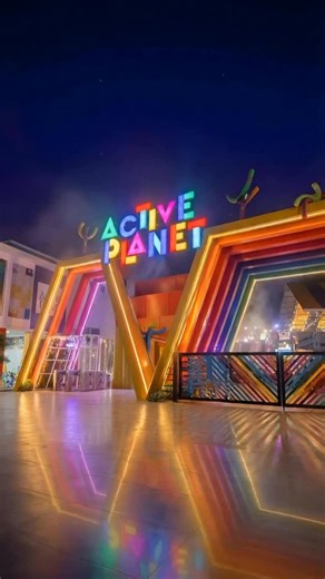 Welcome to the world of endless fun! From heart-pounding rides to laughter that never ends, this is where every moment counts. Get ready to scream, cheer, and enjoy like never before!! Let’s live it out | Active Planet Park