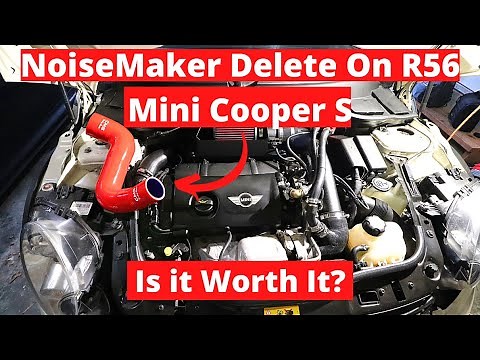 How to Install Intercooler Cold Side Pipe (NoiseMaker/Generator Delete) on R56 Mini Cooper S
