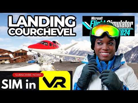 MSFS 2024 - Challenge League - Precision Landing - Cirrus Vision Jet G2 - Smooth Landing Courchevel