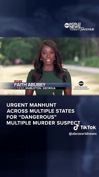 An urgent manhunt is underway across multiple states for an “armed and dangerous” fugitive wanted in connection with at least four homicides, including three in Oklahoma. Faith Abubey reports. #WNT #DavidMuir #manhunt #suspect #oklahoma