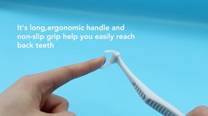 RAZOKO Reusable Dental Flosser Kit, Extra Strong Shred-Resistant Floss, for Hard to Reach Areas, PTFE & PFAS Free (2 White Handles + 240 Refills)