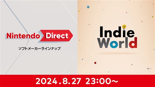 Summary of 'Nintendo Direct Software Maker Lineup   Indie World 2024.8.27' with a wide range of new titles for Nintendo Switch